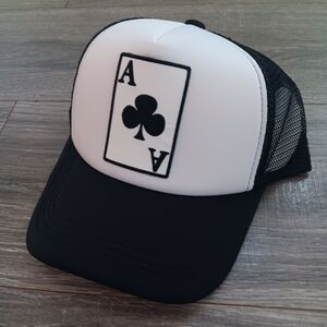 Ace of Clubs Trucker Hat